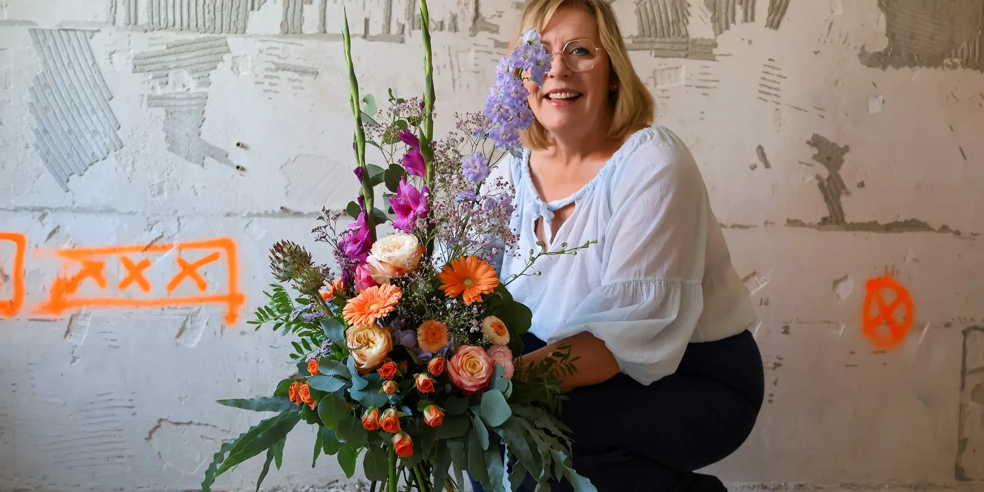 Anneliese Nobis vom Blumenkörbchen